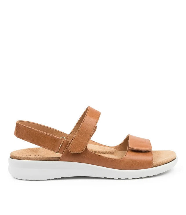 Benji XW Sandal Tan With White Sole