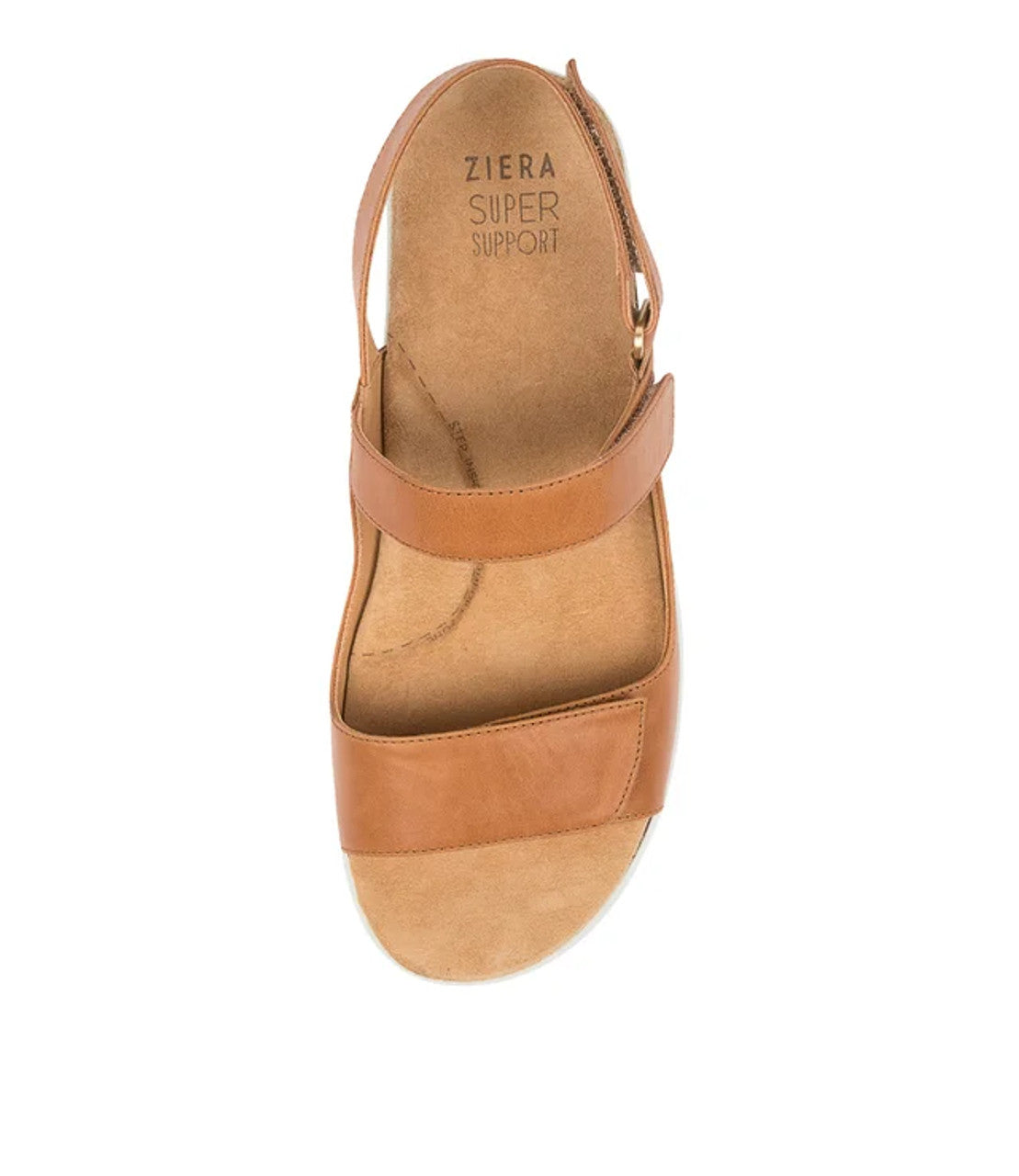 Benji XW Sandal Tan With White Sole