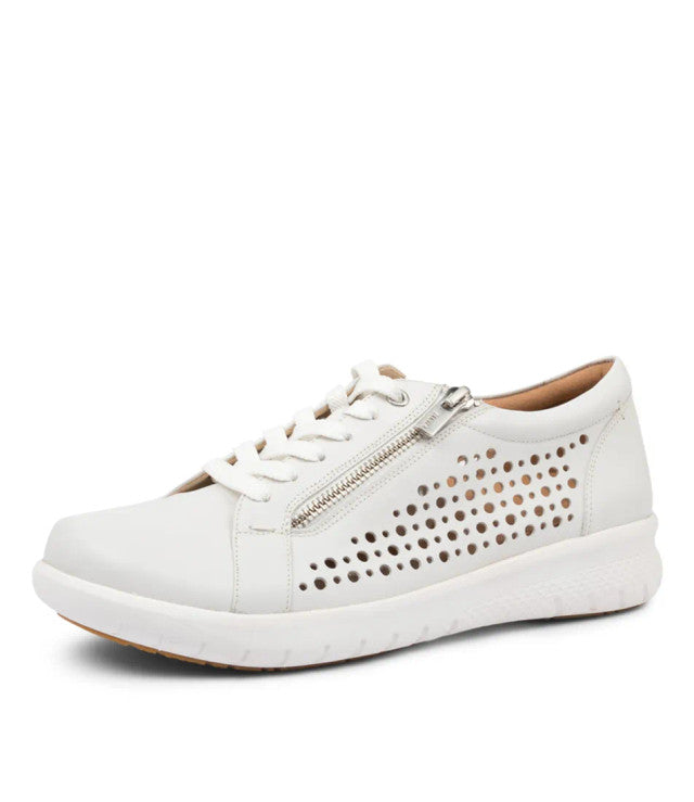 Shovo XF White Leather Sneaker