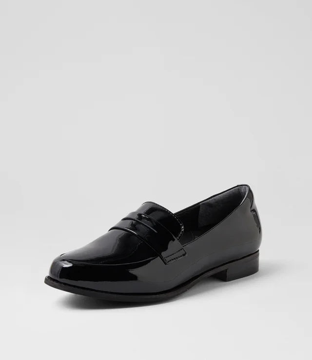 Towson Xf Black Patent Leather Loafers