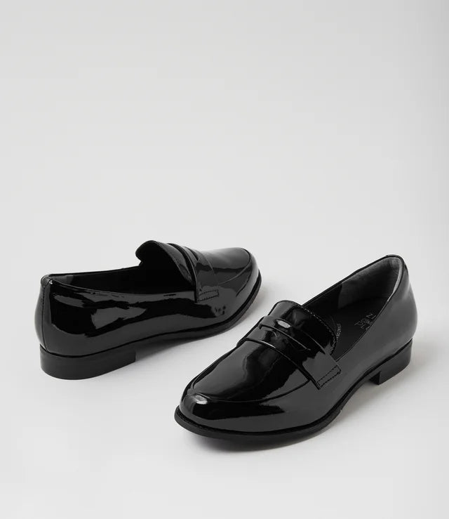 Towson Xf Black Patent Leather Loafers