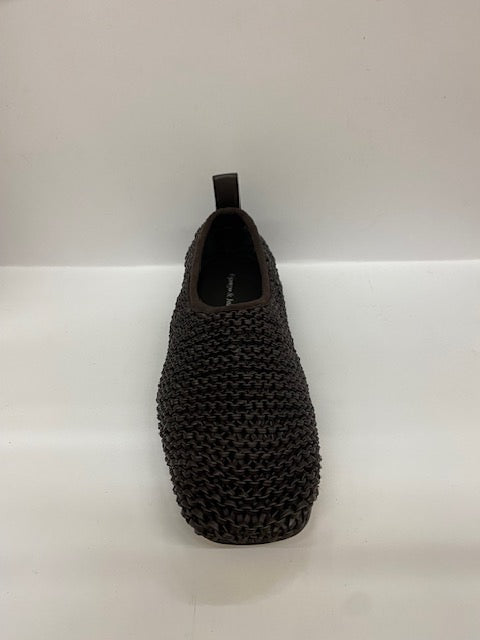Vevia Woven Flats Chocolate