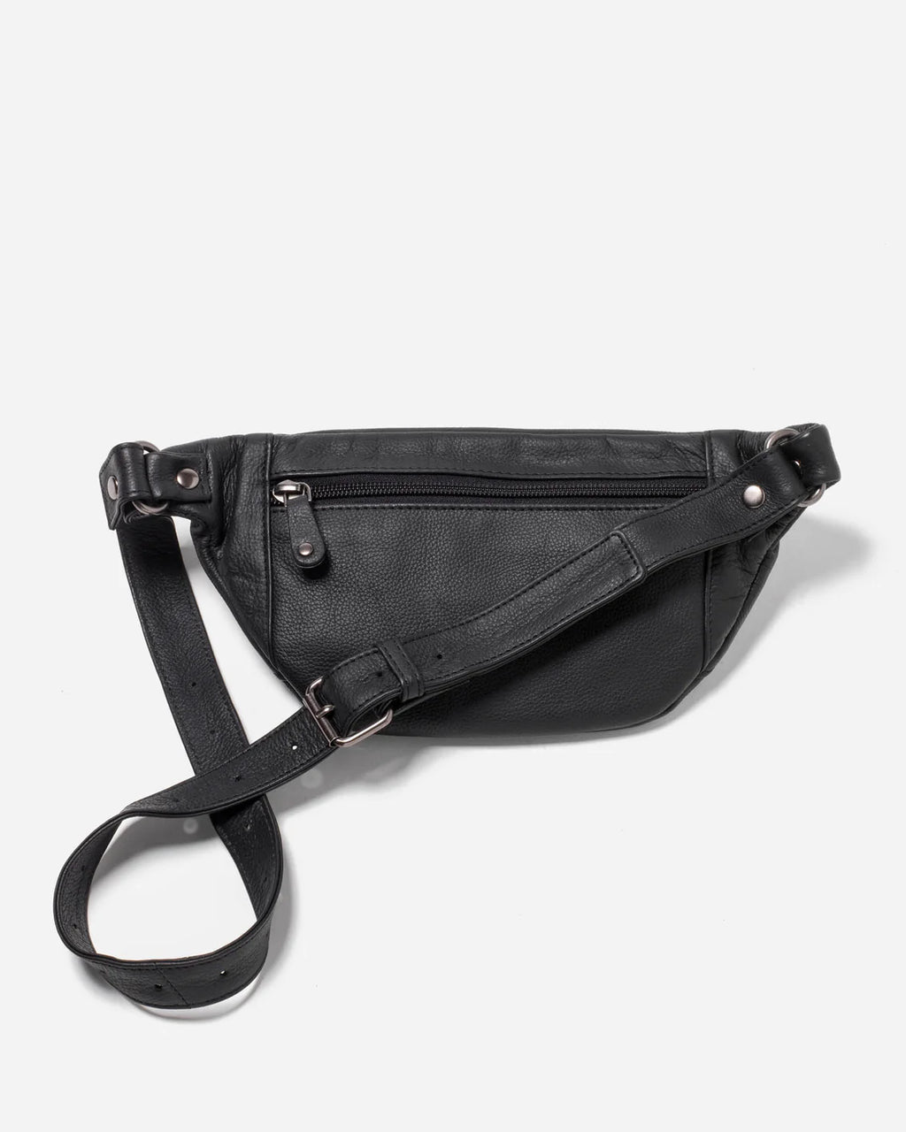 Bailey Leather Bum Bag Black