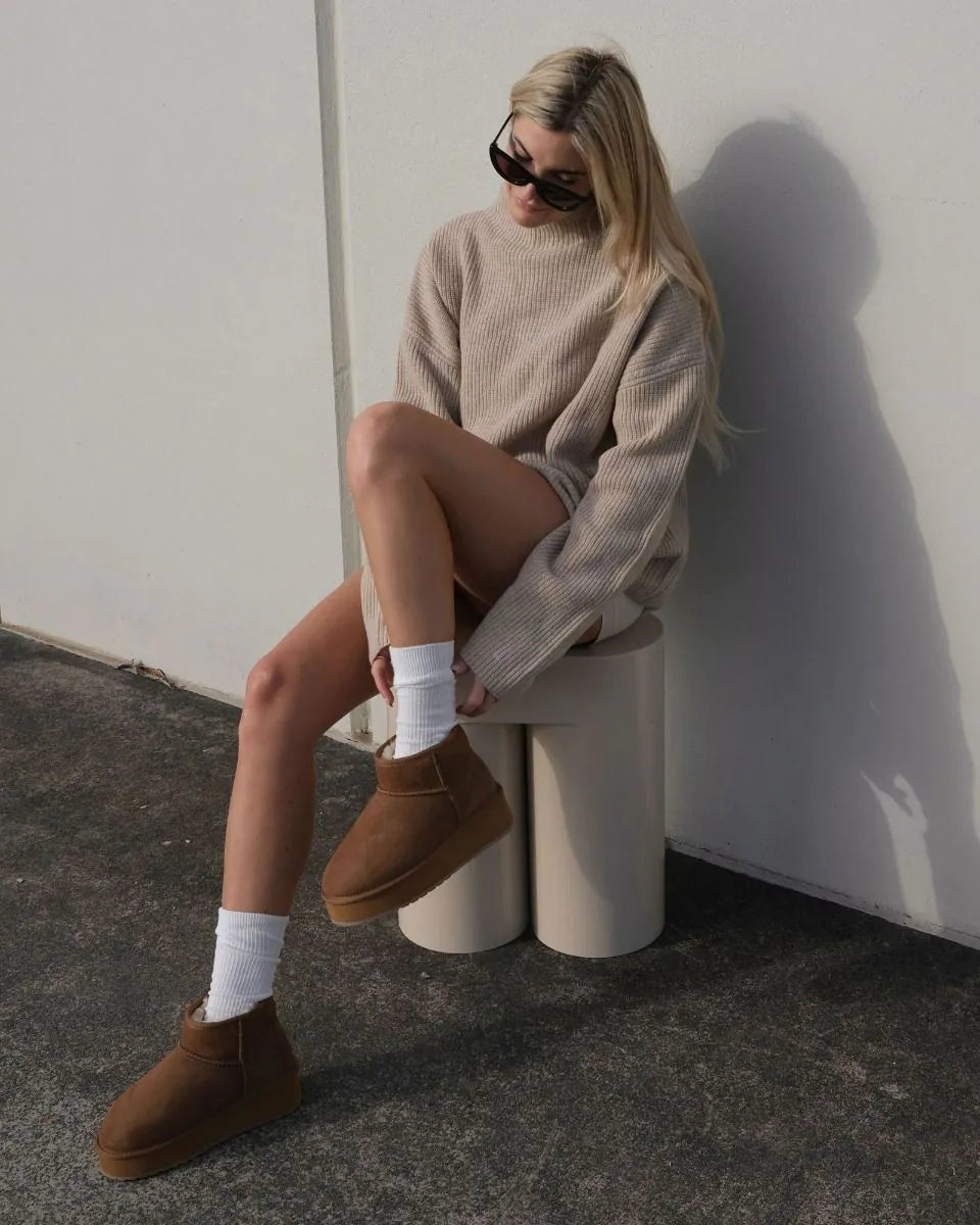 EMU Aust. Stinger Micro Flatform Chestnut