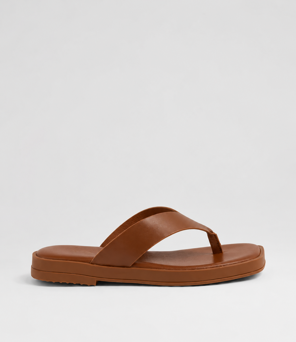 Teige- Walnut Leather Thongs