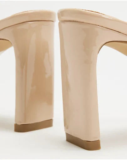 Billini Kimberly Heel Cuppucino Patent