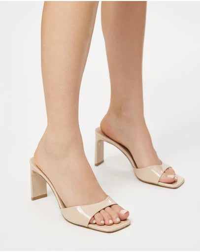 Billini Kimberly Heel Cuppucino Patent