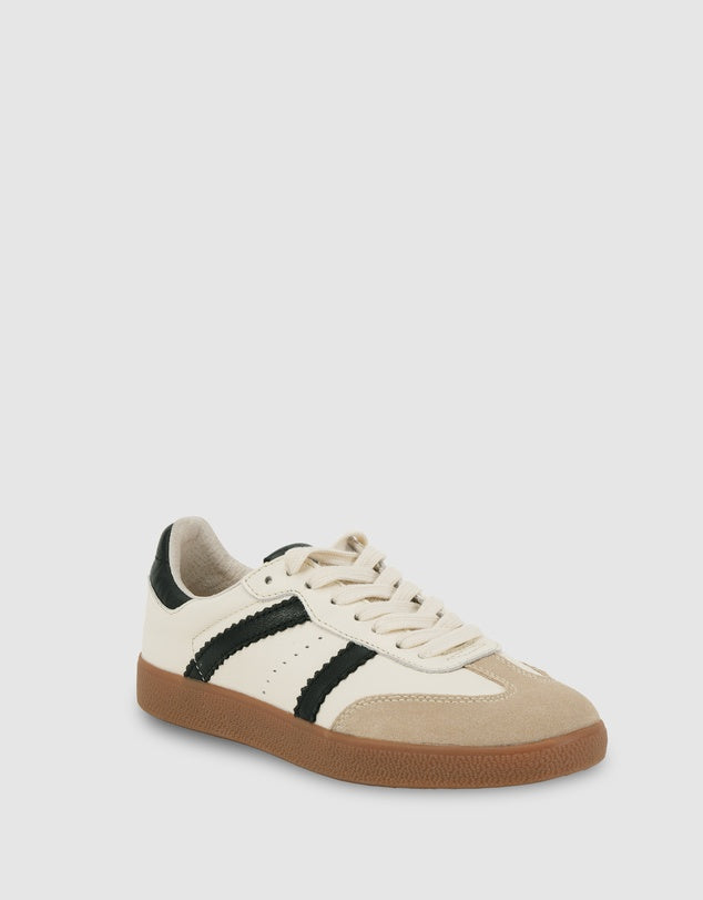 Alana Leather Sneaker White/Black