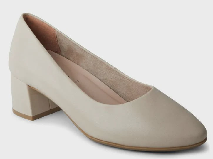 Kiko Block Heel Ivory