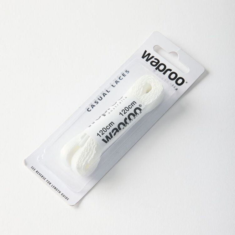 Flat laces 120cm White