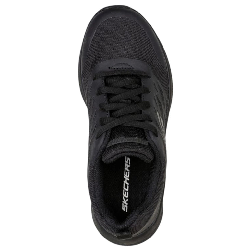 Microspec Quick Sprint Kids Sneaker  School Shoe Black