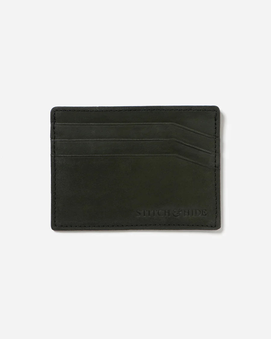 Alfred Leather Cardholder  Black