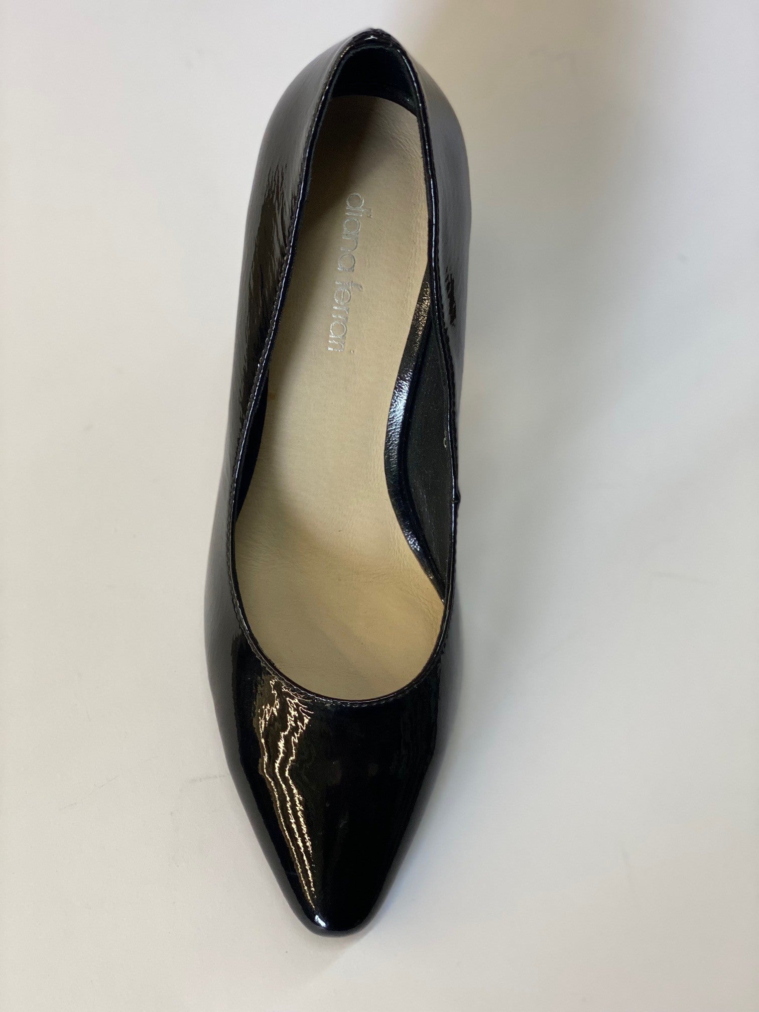 Sabina Pump Heel Black Patent