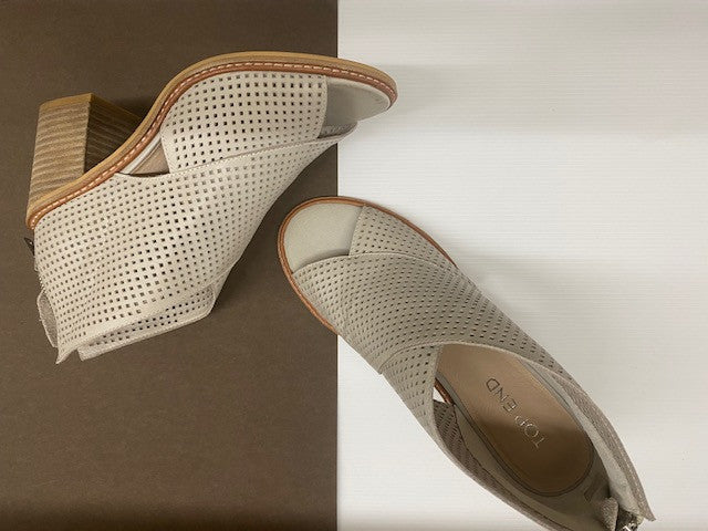 Greeca  Heel  Stone Leather