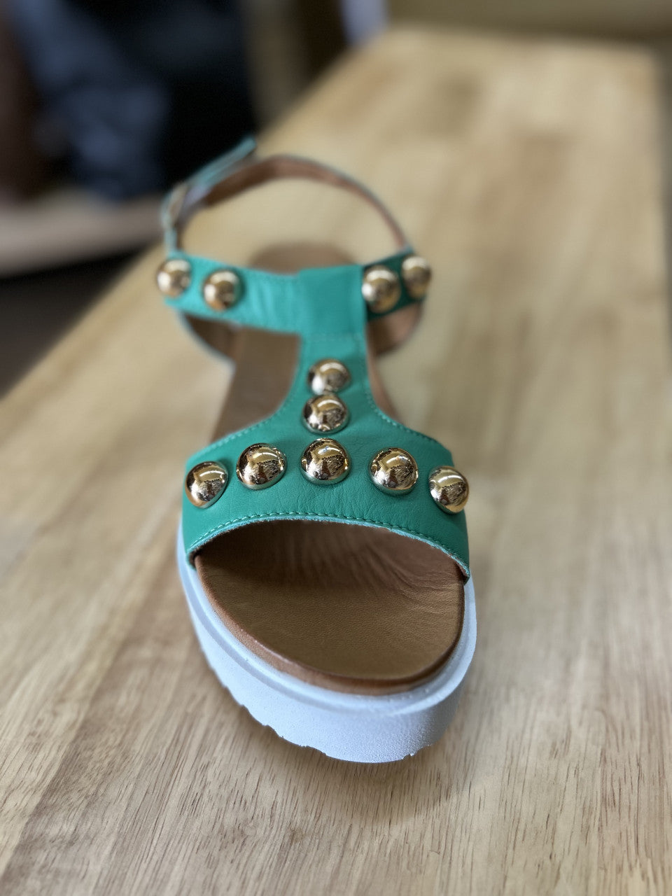 Lauren Platform Sandal Green