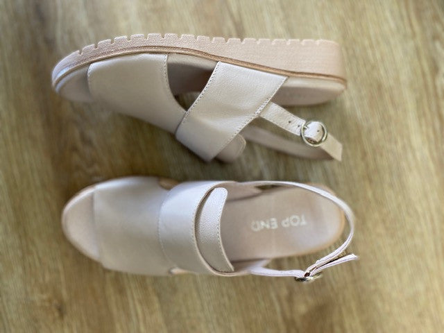 Grissa Wedge Sandal Cafe