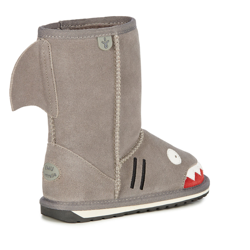 EMU Aust. Shark Kids Slippers Putty