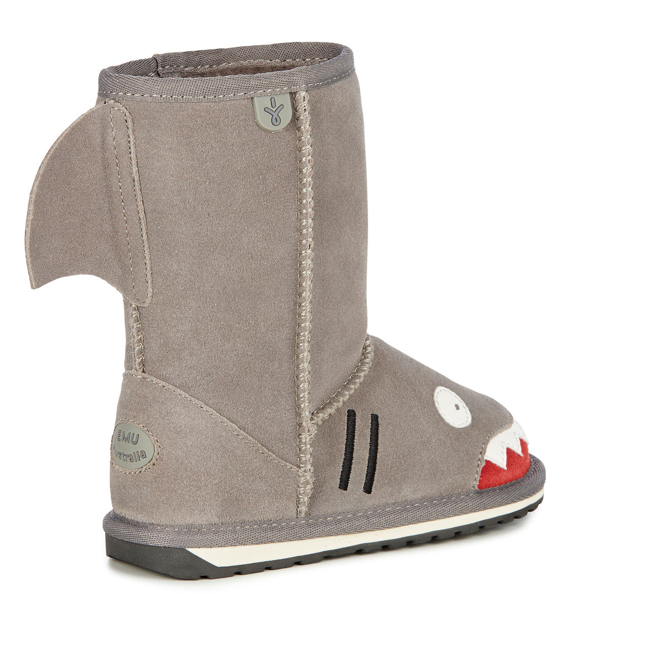 EMU Aust. Shark Kids Slippers Putty