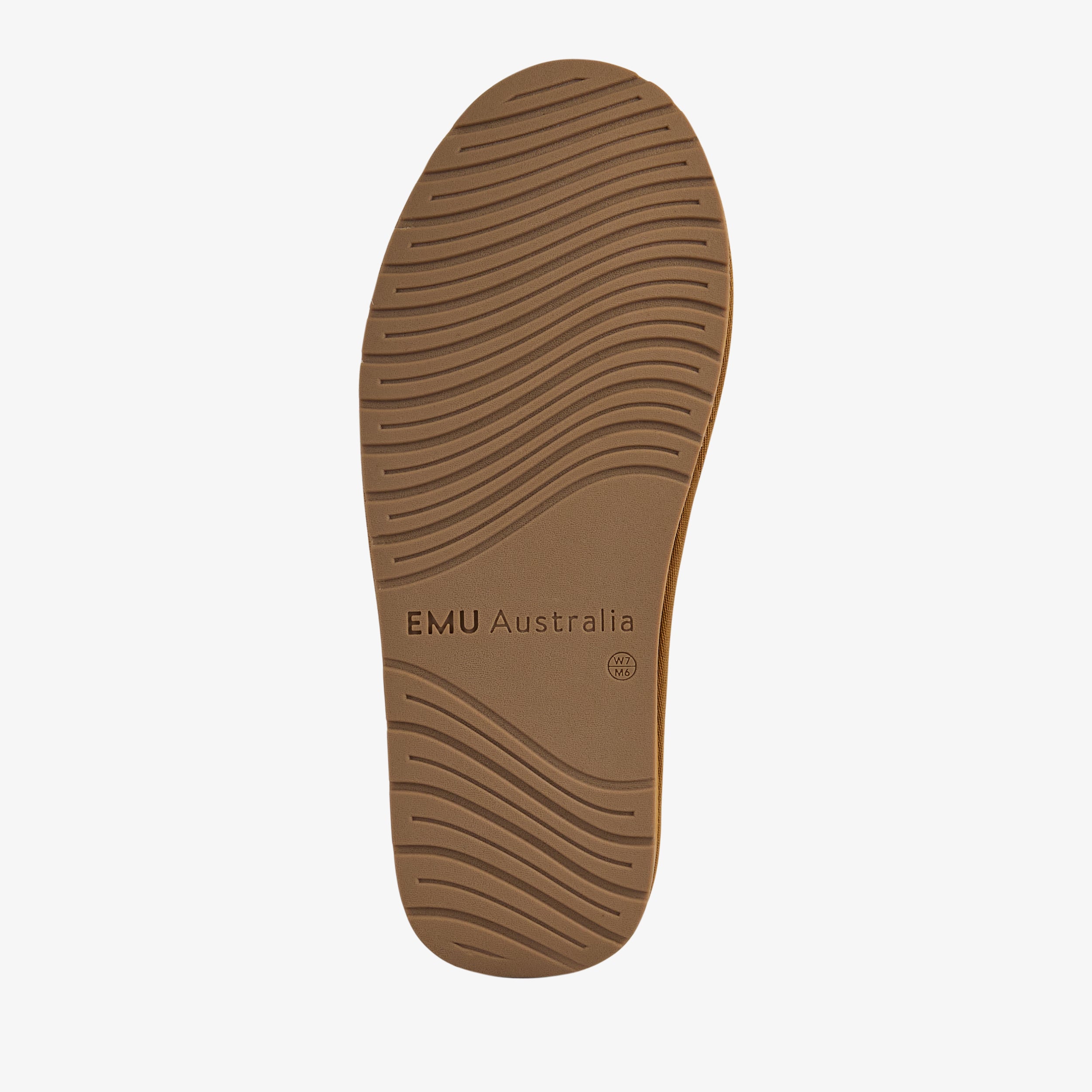 Emu Flexicare Slipper Chestnut