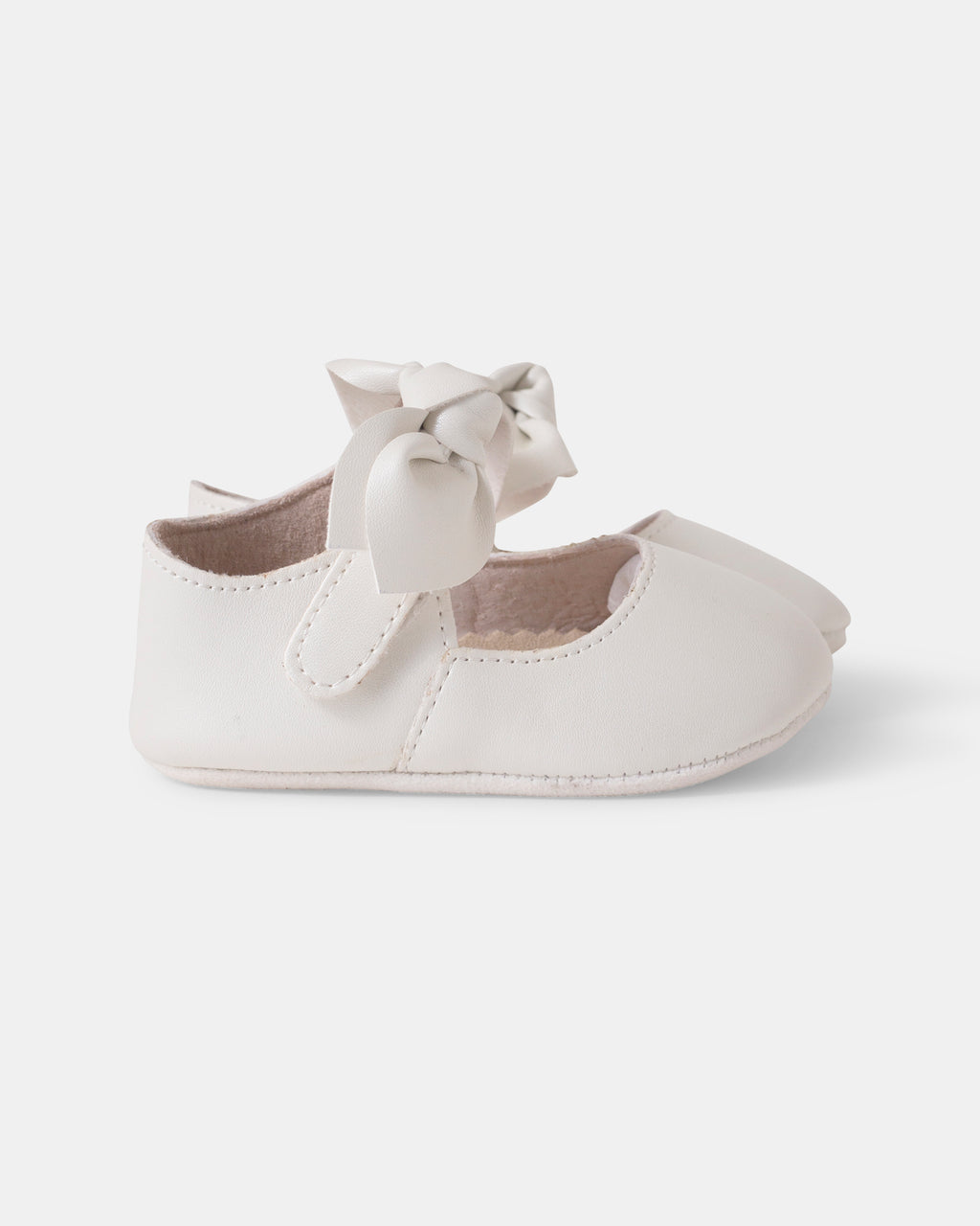 Bella Ballet Bootie White